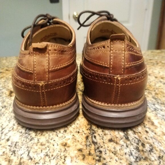 Cole Haan Men's Grand OS Cambridge Wingtip Leather Oxford Shoes 9.5 M C27845 - Picture 8 of 12